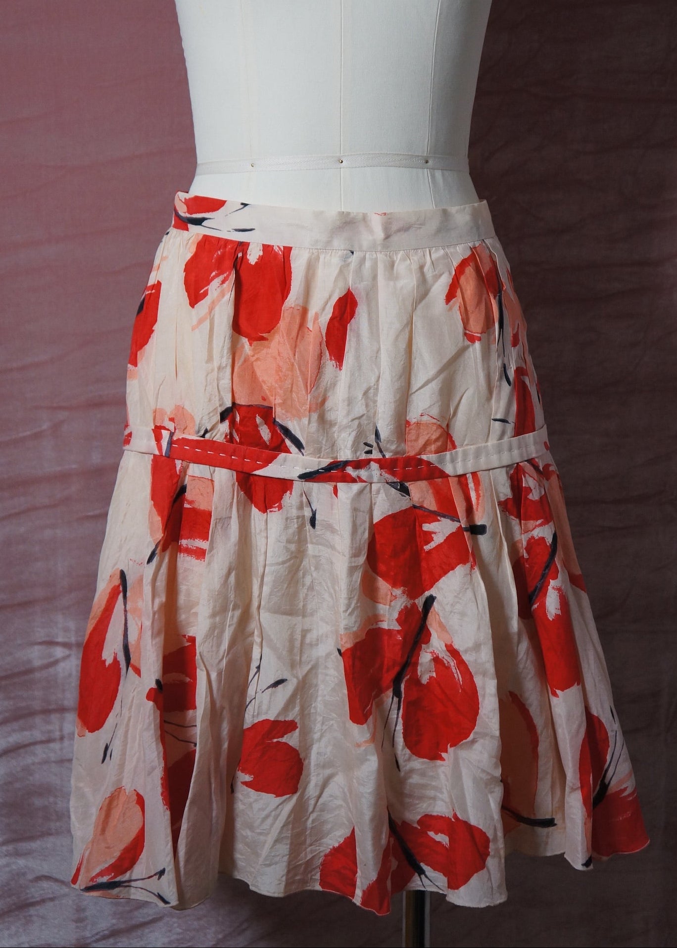 Moschino Cheap and Chic butterfly skirt