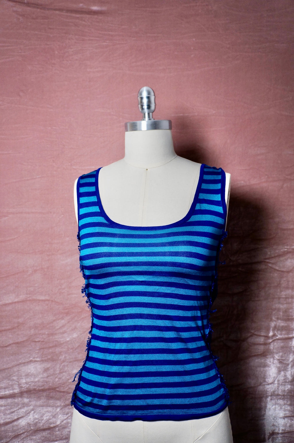 Emilio Pucci striped blue top